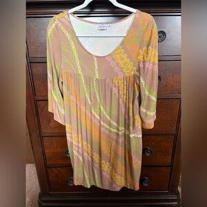 🌺 Made in Hawaii Simply Sisters by Lola Miller Baby Doll dress Size Small